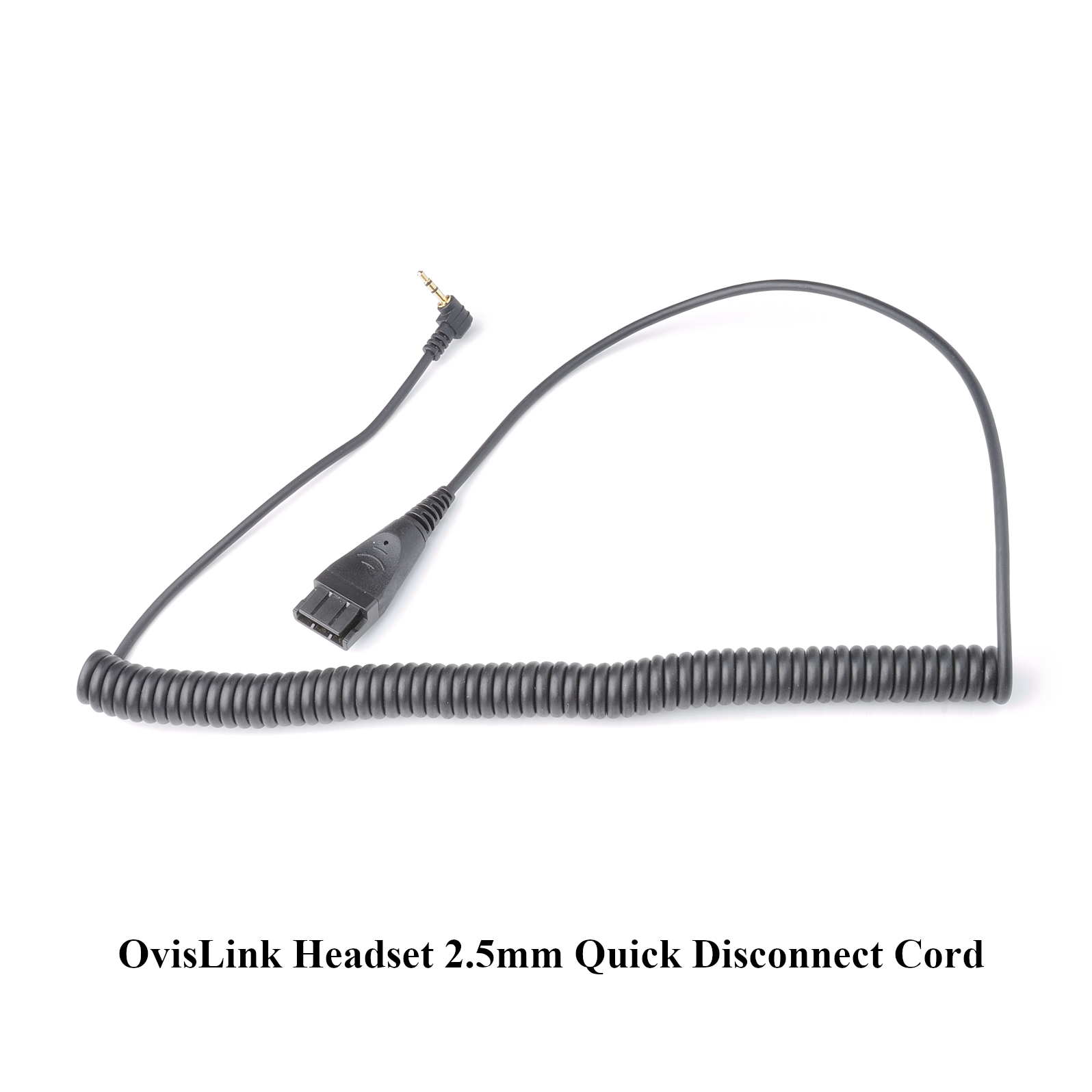 OvisLink Headset 2.5mm Quick Disconnect Cord QD-25 small